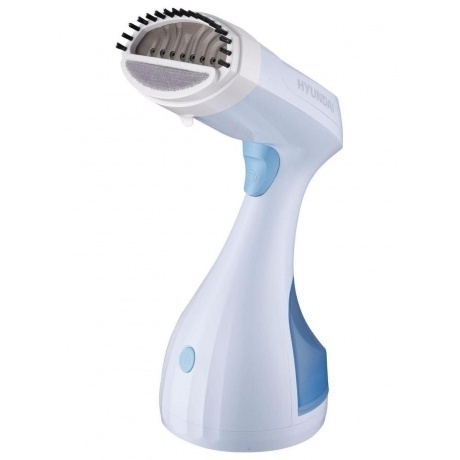 Отпариватель ручной Hyundai H-HS03008 1500Вт белый/голубой - фото 4