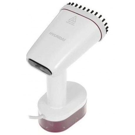 Отпариватель ручной Hyundai H-HS02890 1650Вт белый/вишневый - фото 13