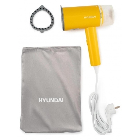 Отпариватель ручной Hyundai H-HSART003 1200Вт желтый - фото 10