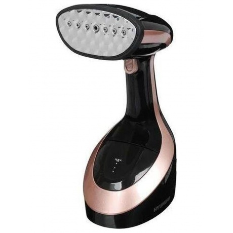 Отпариватель ручной Hyundai H-HS02127 1650Вт черный/розовый - фото 2