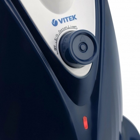 Отпариватель напольный Vitek VT-2437 1800Вт синий/белый - фото 4