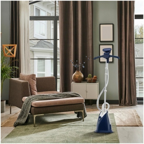 Отпариватель напольный Vitek VT-2437 1800Вт синий/белый - фото 8