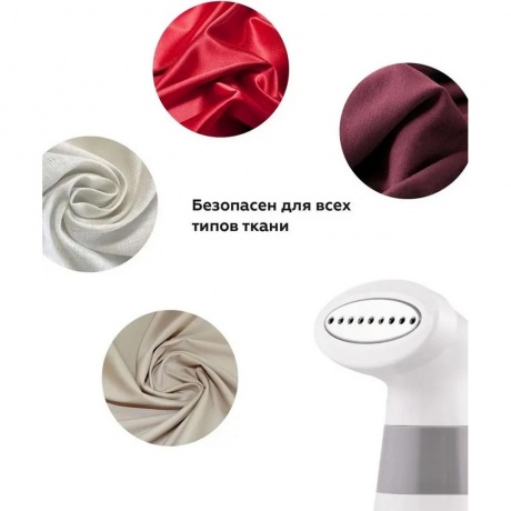 Отпариватель ручной BQ SG1000H Белый-Серый - фото 6