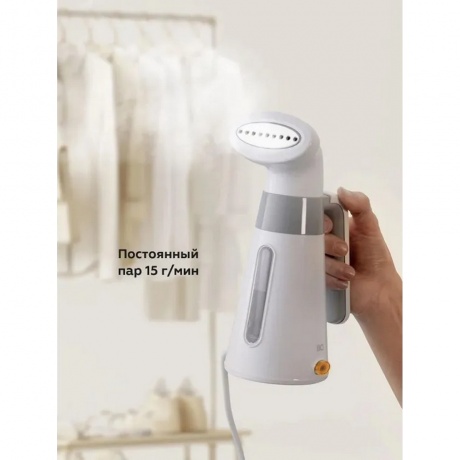 Отпариватель ручной BQ SG1000H Белый-Серый - фото 7