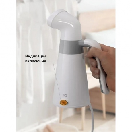 Отпариватель ручной BQ SG1000H Белый-Серый - фото 8