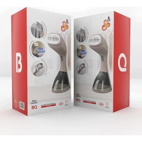Отпариватель ручной BQ SG1003H Бежевый - фото 6