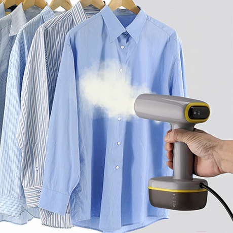 Отпариватель ручной BQ SG1007H Серый-Желтый - фото 3