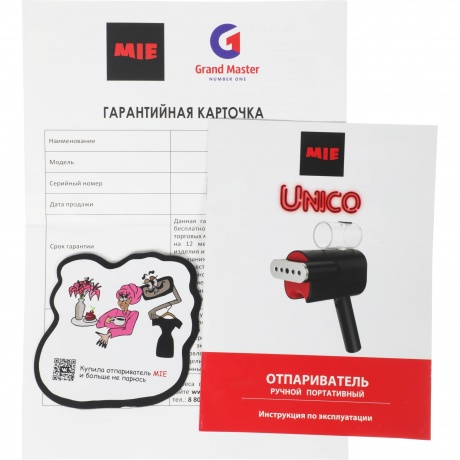 Отпариватель ручной Mie Unico 1000Вт черный - фото 11