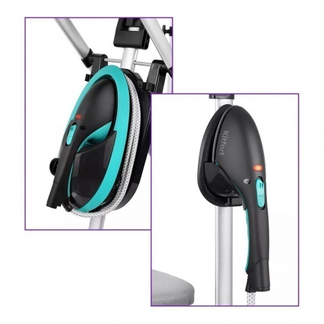 Гладильная система Kitfort КТ-992-2 черно-бирюзовый - фото 4