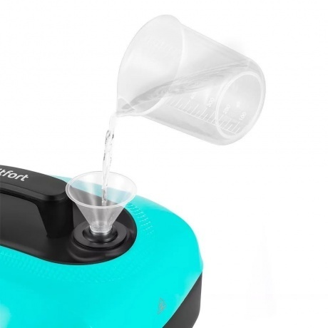 Пароочиститель Kitfort КТ-9137-2 черно-зеленый - фото 4