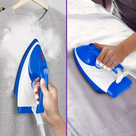 Паровая станция Kitfort КТ-9135-3 бело-синий - фото 8