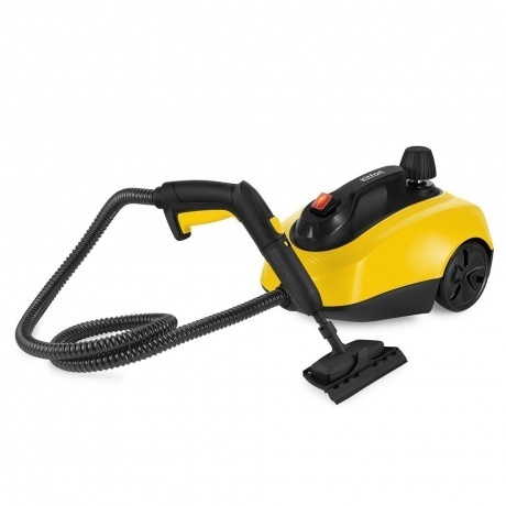 Пароочиститель Kitfort КТ-9137-3 черно-желтый - фото 1