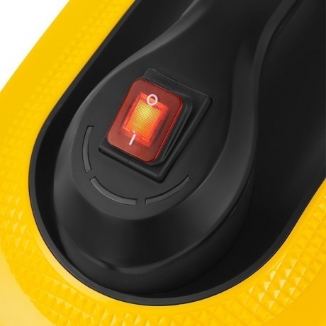 Пароочиститель Kitfort КТ-9137-3 черно-желтый - фото 2