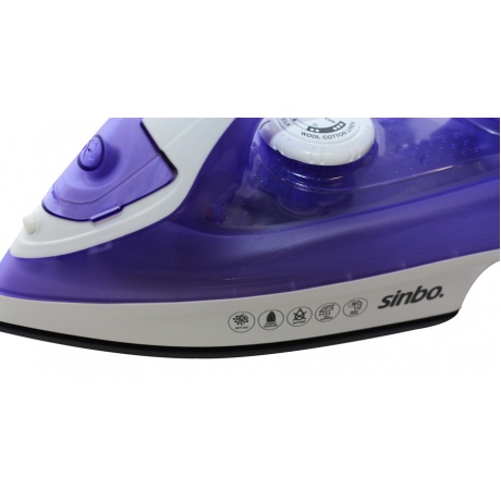Утюг Sinbo SSI 6601 2200Вт фиолетовый - фото 4