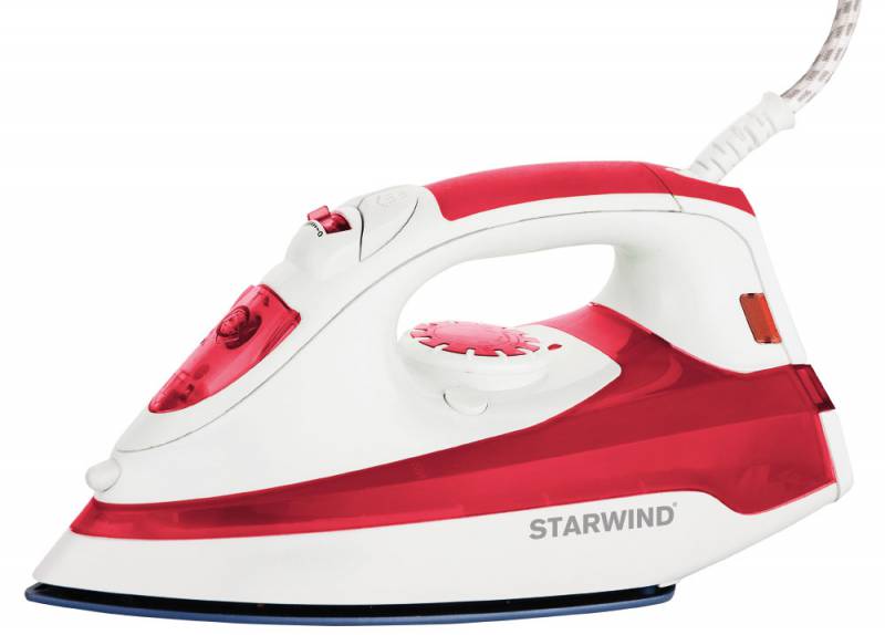 Утюг Starwind SIR5824 2200Вт красный/белый