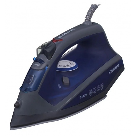 Утюг Hyundai H-SI01789 2400Вт серый/темно-синий - фото 2