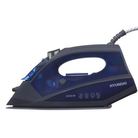 Утюг Hyundai H-SI01789 2400Вт серый/темно-синий - фото 5