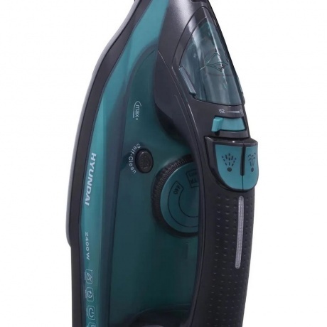 Утюг Hyundai H-SI01124 2600Вт черный/зеленый - фото 4