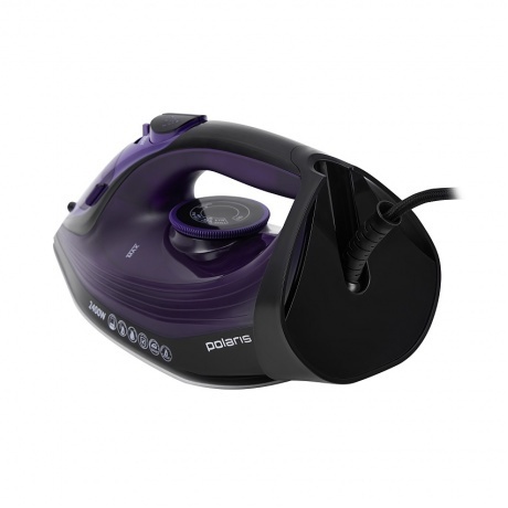 Утюг Polaris PIR 2487AK, черный/фиолетовый - фото 3