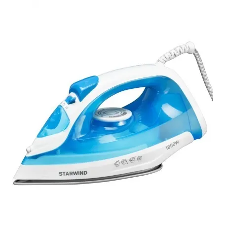 Утюг Starwind SIR2045 1800Вт голубой/белый