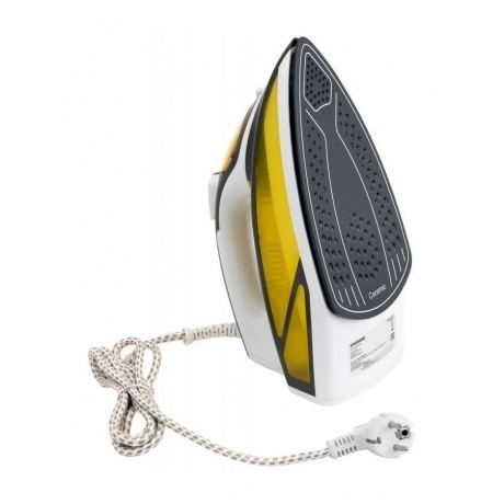 Утюг Starwind SIR2447 2400Вт желтый/серый - фото 3