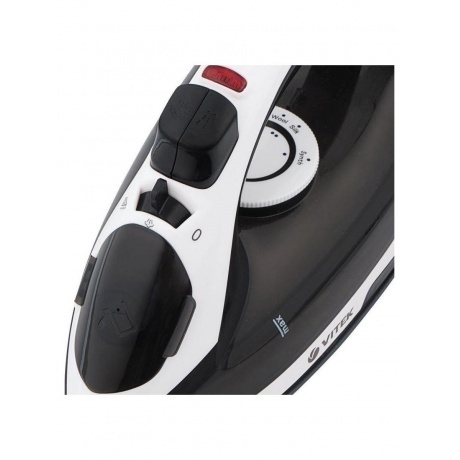 Утюг Vitek VT-8338 2200Вт черный/белый - фото 3