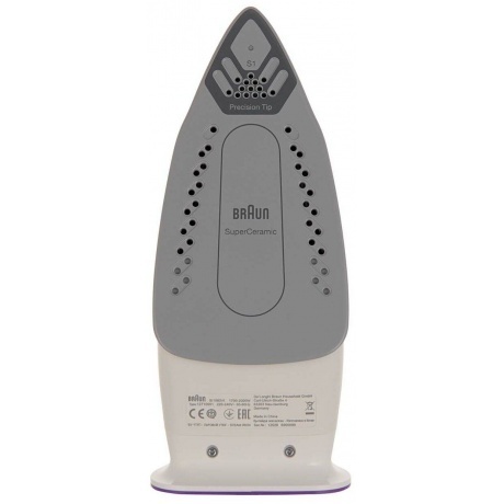 Утюг Braun SI1080VI 2000Вт фиолетовый/белый - фото 2