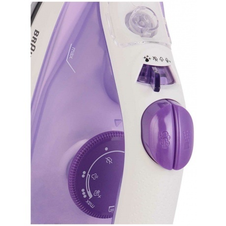 Утюг Braun SI1080VI 2000Вт фиолетовый/белый - фото 9