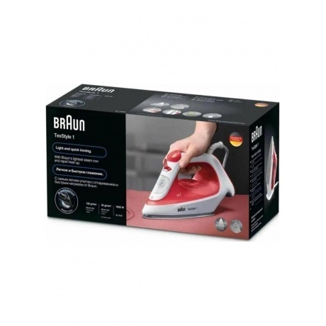 Утюг BRAUN SI 1019 RD - фото 5