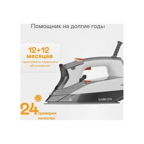 Утюг GARLYN GT-250 - фото 21