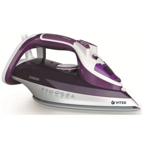 Утюг Vitek VT-1246 2400Вт фиолетовый - фото 5