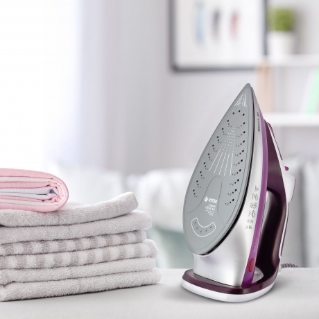 Утюг Vitek VT-1246 2400Вт фиолетовый - фото 6