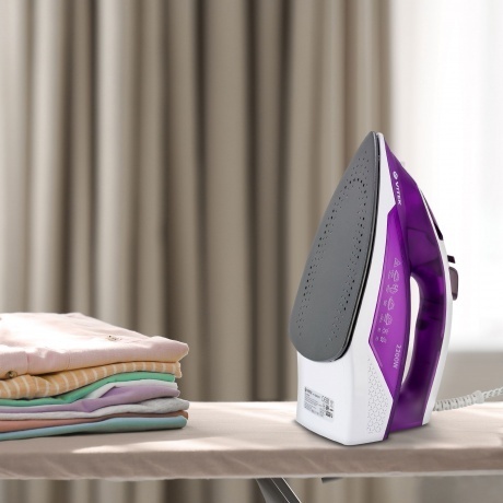 Утюг Vitek VT-8308 2200Вт фиолетовый/белый - фото 17