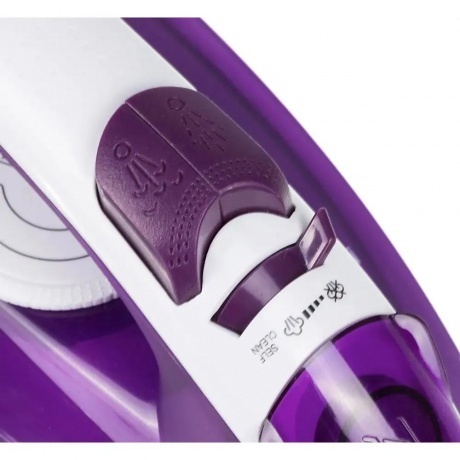 Утюг Vitek VT-8308 2200Вт фиолетовый/белый - фото 7