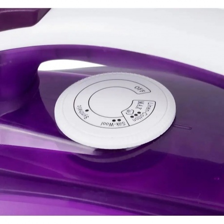 Утюг Vitek VT-8308 2200Вт фиолетовый/белый - фото 9