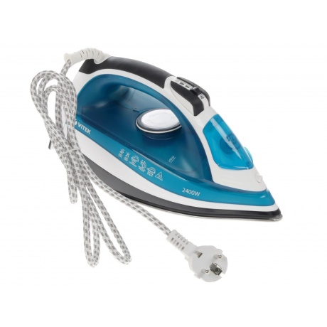 Утюг Vitek VT-1263 2400Вт синий - фото 12