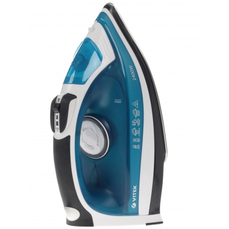 Утюг Vitek VT-1263 2400Вт синий - фото 7
