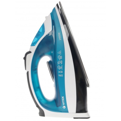 Утюг Vitek VT-1263 2400Вт синий - фото 8