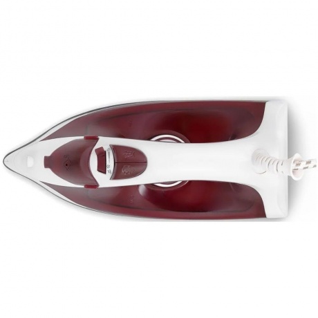 Утюг Maxwell MW-3006 2400Вт белый/бордовый - фото 3