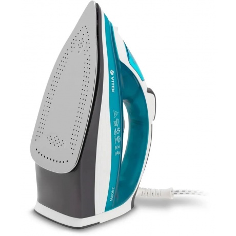 Утюг Vitek VT-1265 2400Вт изумрудный - фото 3