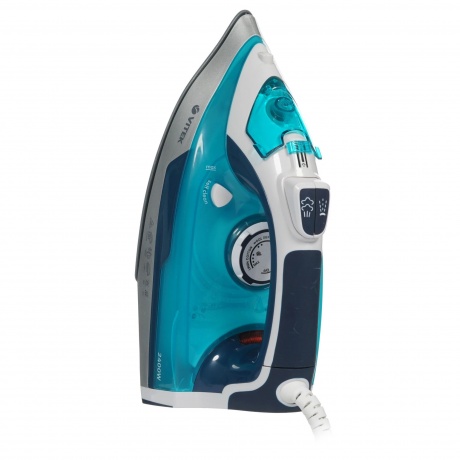 Утюг Vitek 1266-VT-02 2400Вт бирюзовый/белый - фото 11