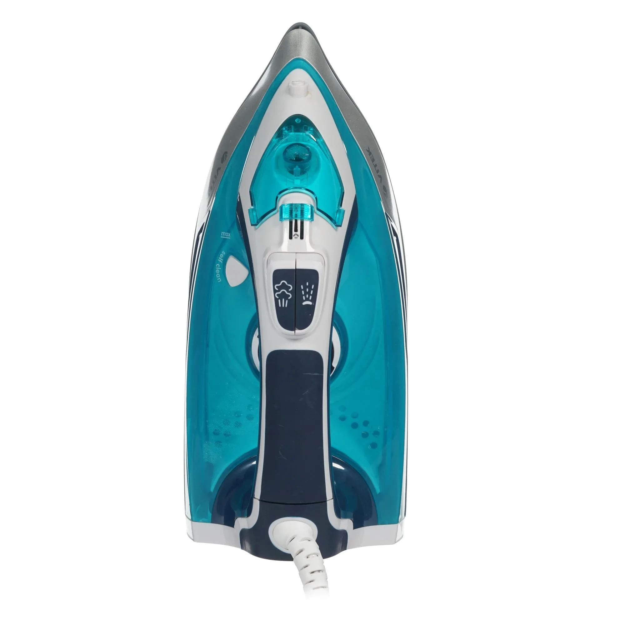 Утюг Vitek 1266-VT-02 2400Вт бирюзовый/белый - фото 12