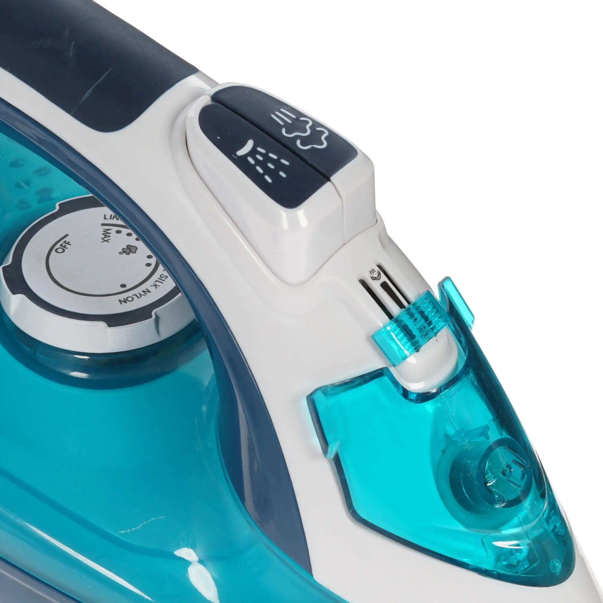 Утюг Vitek 1266-VT-02 2400Вт бирюзовый/белый - фото 15