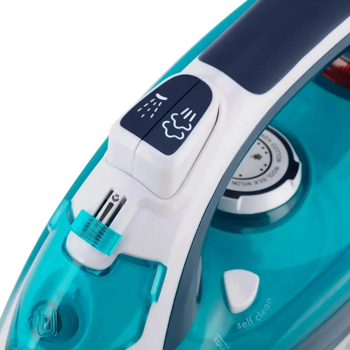 Утюг Vitek 1266-VT-02 2400Вт бирюзовый/белый - фото 4