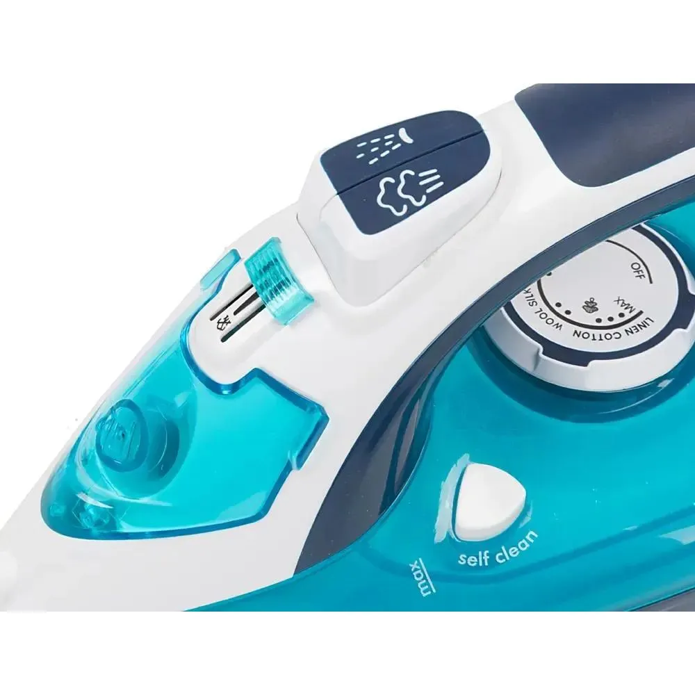 Утюг Vitek 1266-VT-02 2400Вт бирюзовый/белый - фото 8