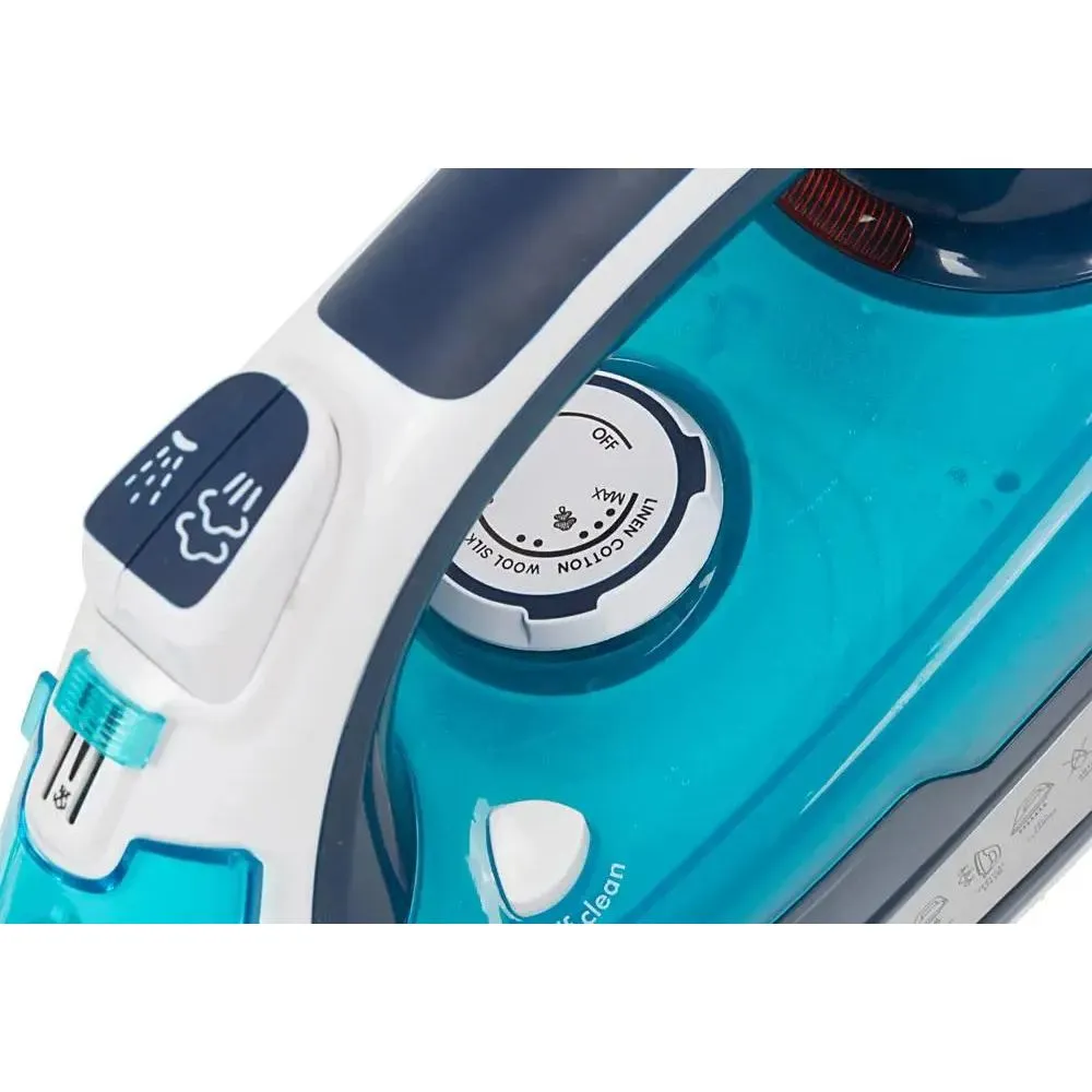 Утюг Vitek 1266-VT-02 2400Вт бирюзовый/белый - фото 9