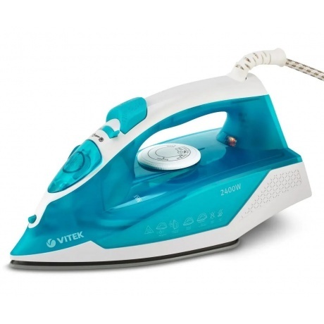 Утюг Vitek 8307-VT-01 2400Вт бирюзовый/белый