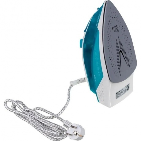 Утюг Vitek 8307-VT-01 2400Вт бирюзовый/белый - фото 5