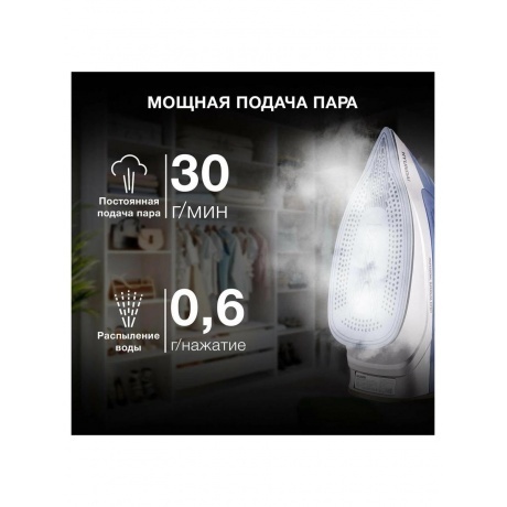 Утюг Hyundai H-SI02510 3200Вт темно-синий/розовое золото - фото 19