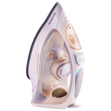 Утюг Hyundai H-SI02512 3200Вт бежевый/розовое золото - фото 3